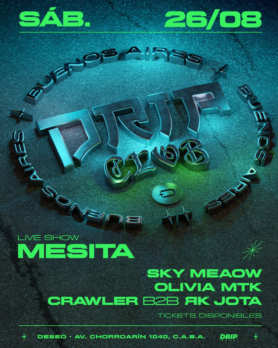 DRIP CLVB en Deseo