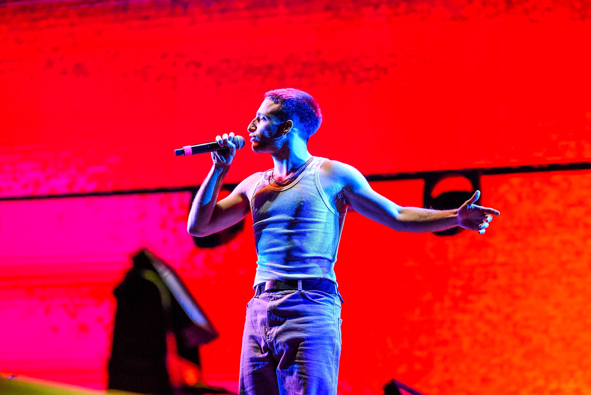 Wos rompió records en la Fiesta de la Confluencia