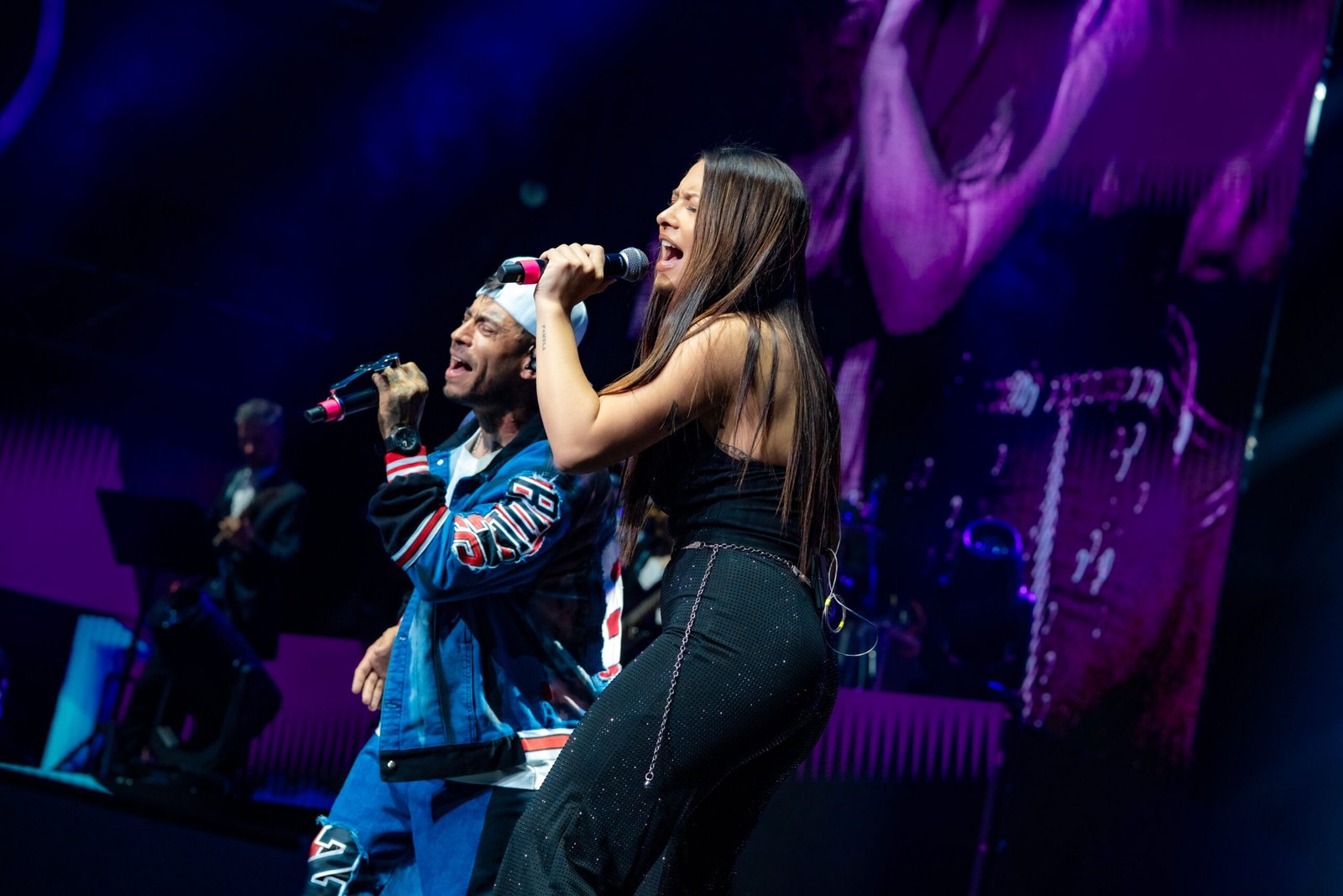 Ulises Bueno y Valentina Márquez