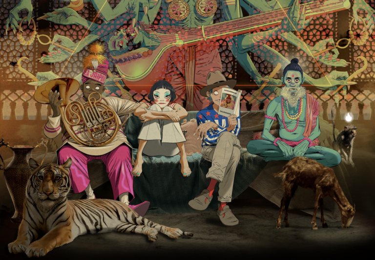 Gorillaz y Bizarrap presentan “Orange County” junto a Kara Jackson y Anoushka Shankar