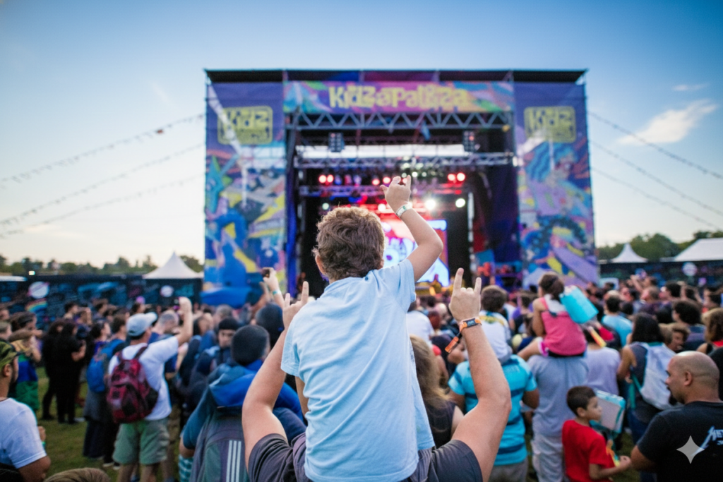 Lollapalooza presenta el line-up de artistas y actividades de Kidzapalooza 2026