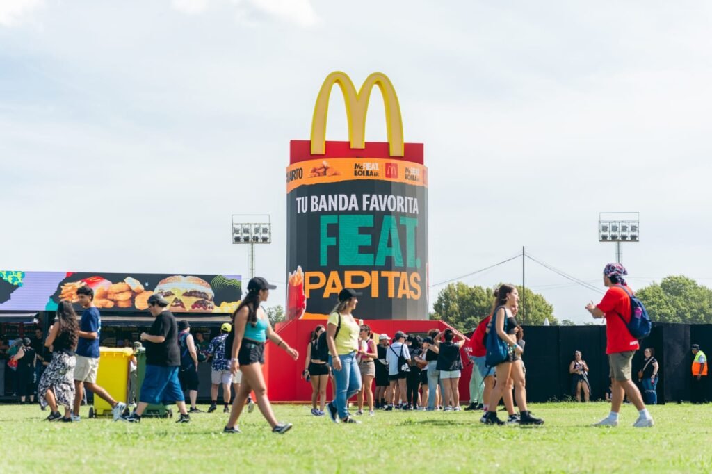 Lollapalooza Argentina 2026: McDonald's vuelve a ser parte con una hamburguesa exclusiva