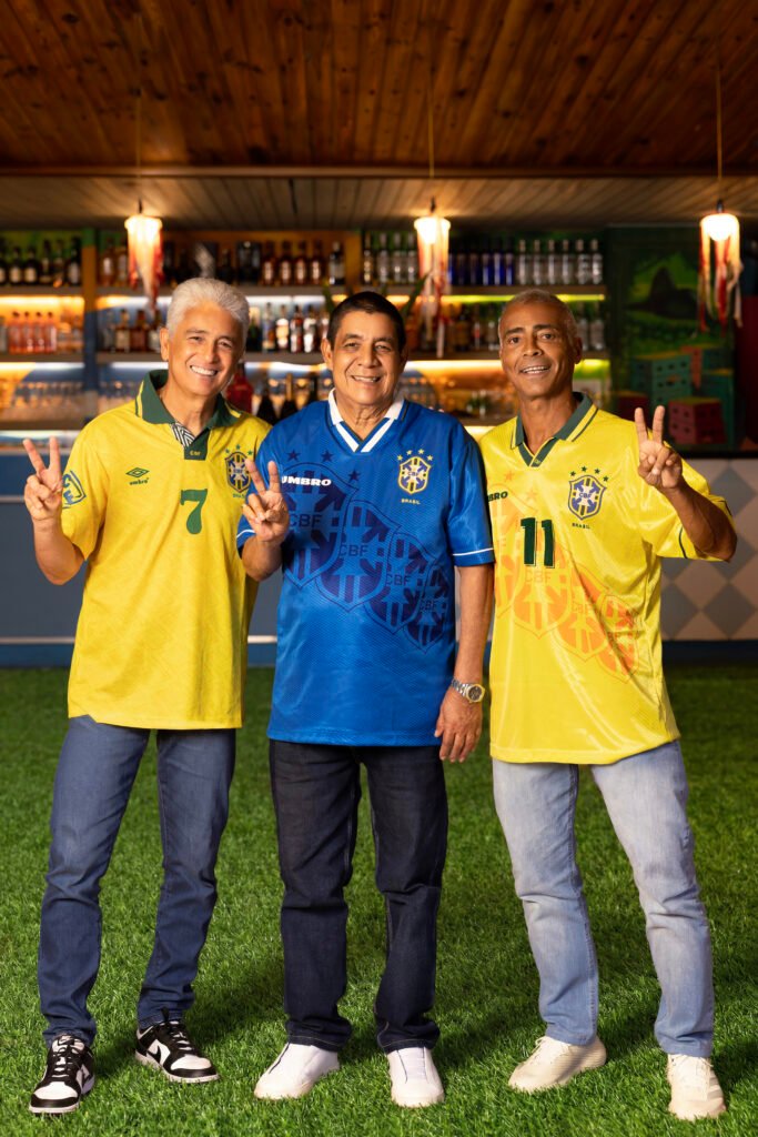 Zeca Pagodinho, Romário y Bebeto: tres leyendas hablan de música, fútbol, Brasil y fiesta