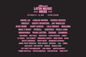 Grupo Frontera, Santos Bravos, Mau y Ricky, Anuel AA y más se suman a Latin Music Week 2026: programa completo